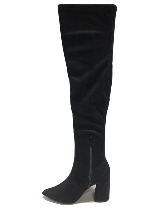 Steve Madden Women’s Jacoby Over The Knee Boot Black Size 6.5 M - Picture 2 of 5